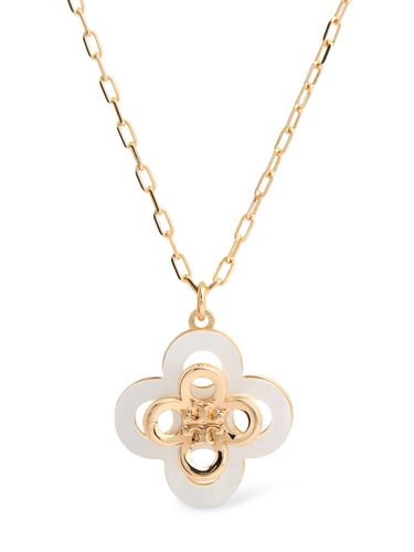 Kira Clover Pendant Necklace - TORY BURCH - Modalova