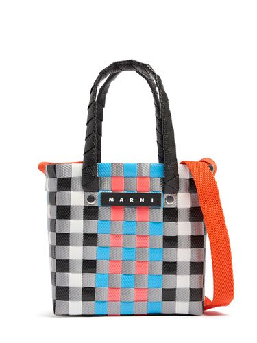 Bolso Bucket De Tejido Color Block - MARNI JUNIOR - Modalova