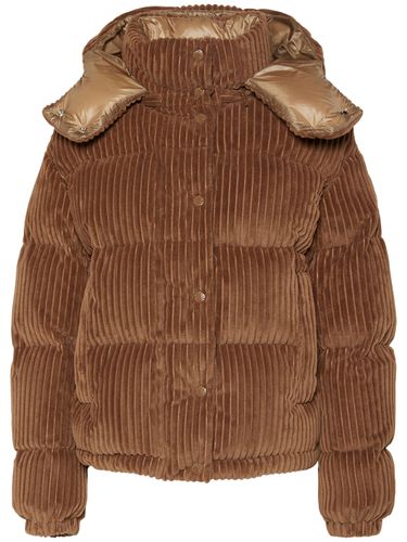 Daos Chenille Tech Down Jacket - MONCLER - Modalova