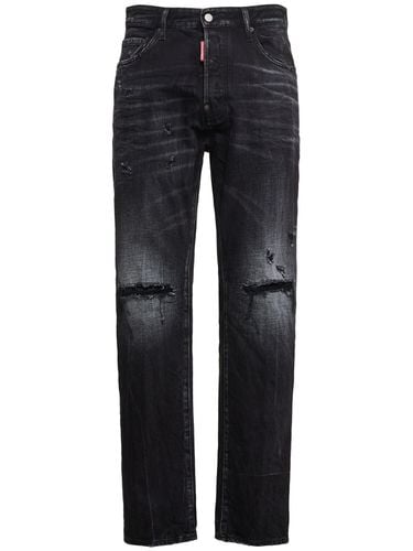 Cotton Denim Jeans - DSQUARED2 - Modalova