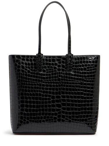 N/s Cabata Zipped Embossed Tote Bag - CHRISTIAN LOUBOUTIN - Modalova