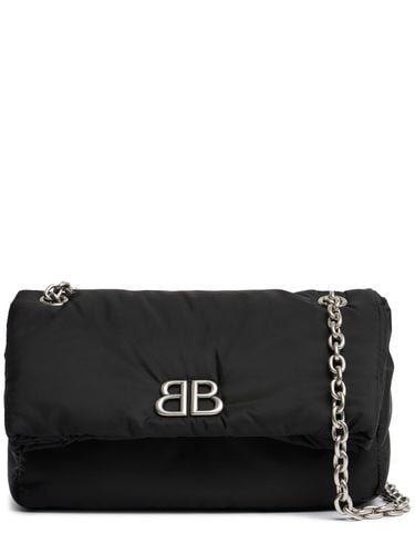 Bolso Pequeño Monaco De Nylon - BALENCIAGA - Modalova