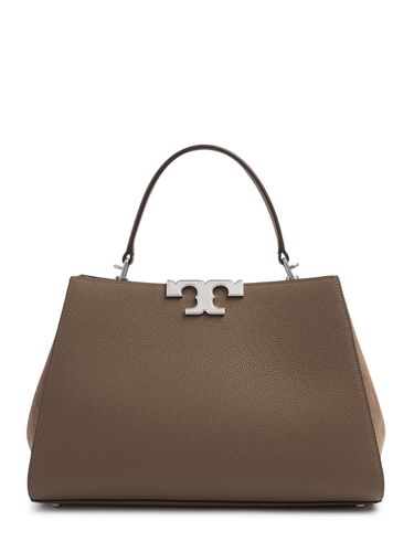 Eleanor Pebbled Leather Tote Bag - TORY BURCH - Modalova