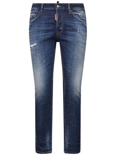 Jeans Skater In Denim Di Cotone - DSQUARED2 - Modalova