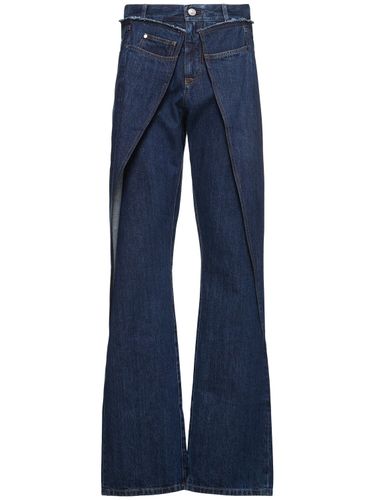 Wrap Deconstructed Straight Jeans - BETTTER - Modalova