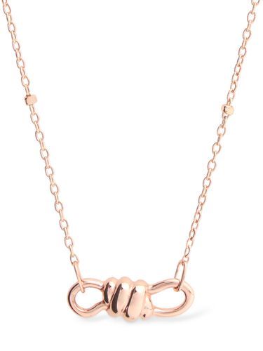 Kt Rose Gold Nodo Necklace - DODO - Modalova