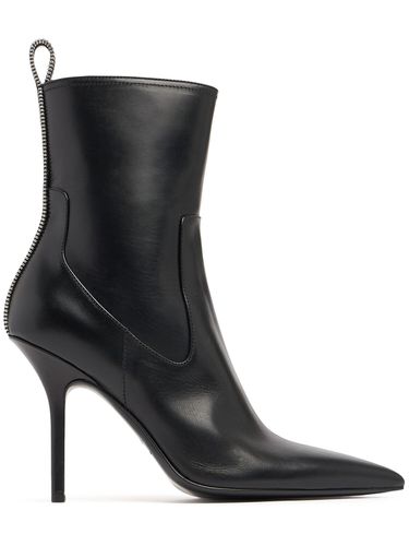 Mm Hohe Stiefeletten Aus Leder „reißverschluss“ - DSQUARED2 - Modalova