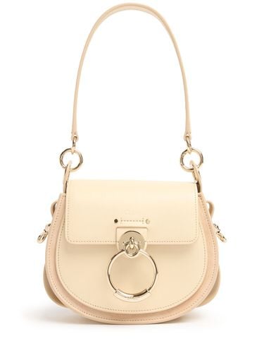 Tess Shiny Leather & Suede Bag - CHLOÉ - Modalova