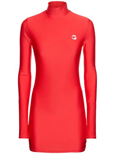 Turtleneck Fitted Jersey Mini Dress - COPERNI - Modalova