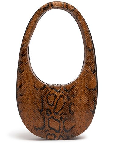 Swipe Embossed Leather Shoulder Bag - COPERNI - Modalova