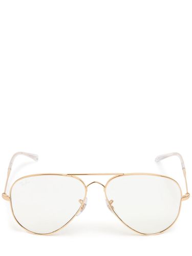 Transparent Metal Sunglasses - RAY-BAN - Modalova