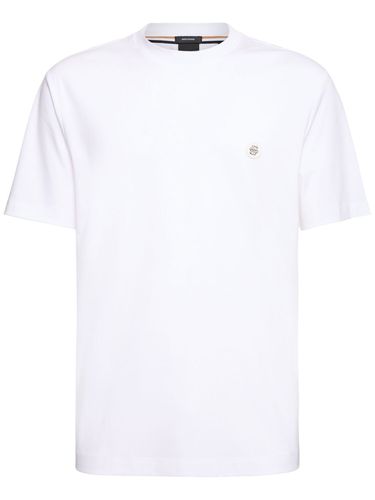 Taut Cotton T-shirt - BOSS - Modalova