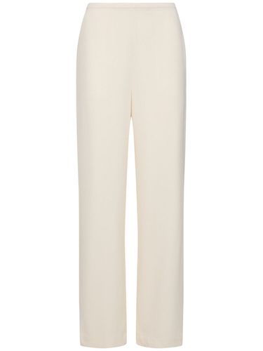 Double Pleated Straight Pants - THEORY - Modalova