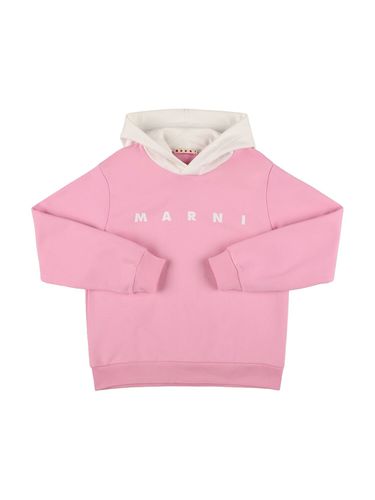 Sudadera De Algodón Con Logo - MARNI JUNIOR - Modalova