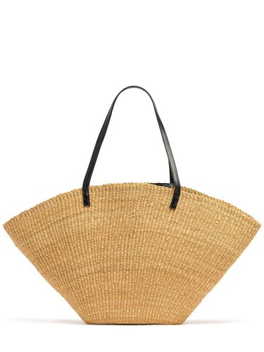 Sola Raffia Effect Tote Bag - BEMBIEN - Modalova