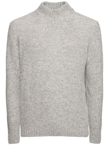 Alpaca Blend Turtleneck Sweater - LARDINI - Modalova