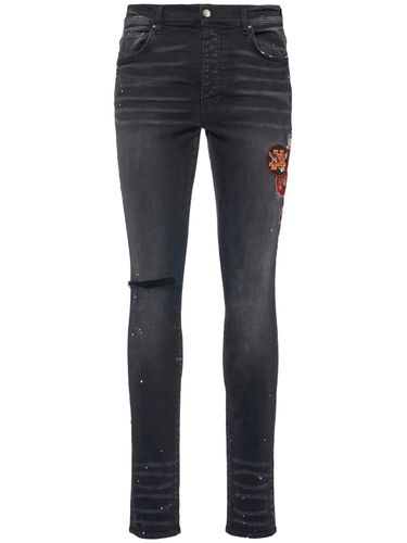 Vintage Patch Skinny Stretch Denim Jeans - AMIRI - Modalova