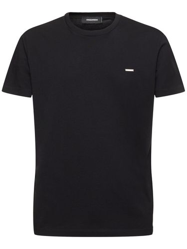 Cotton Logo T-shirt - DSQUARED2 - Modalova