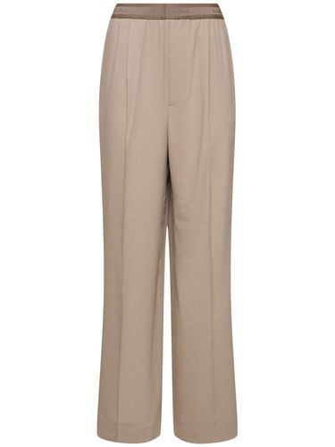 Parika Fluid Wool Blend Suiting Pants - ACNE STUDIOS - Modalova