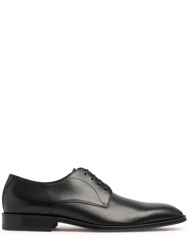 Derrek Leather Lace-up Shoes - BOSS - Modalova