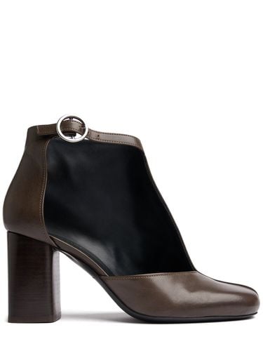 Mm Cut Out Leather Ankle Boots - LEMAIRE - Modalova