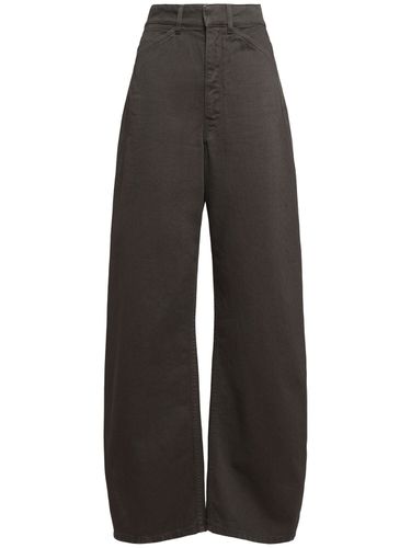 High Waisted Curved Pants - LEMAIRE - Modalova