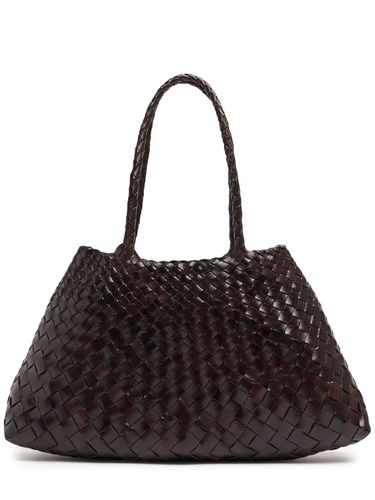 Big Santa Croce Leather Tote Bag - DRAGON DIFFUSION - Modalova