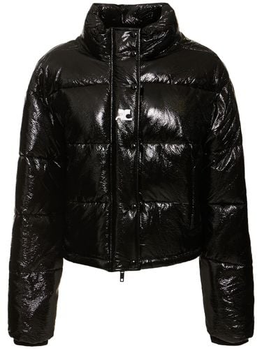 Ac Vinyl Puffer Jacket - COURREGES - Modalova