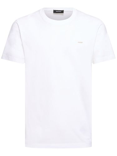 Cotton Logo T-shirt - DSQUARED2 - Modalova