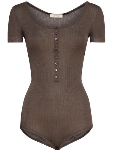 Buttoned Silk Body - LEMAIRE - Modalova