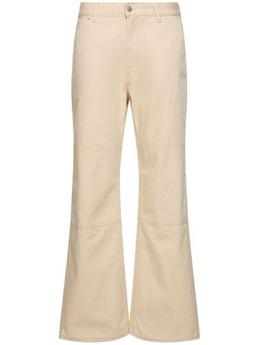 Palma Cotton Canvas Straight Pants - ACNE STUDIOS - Modalova