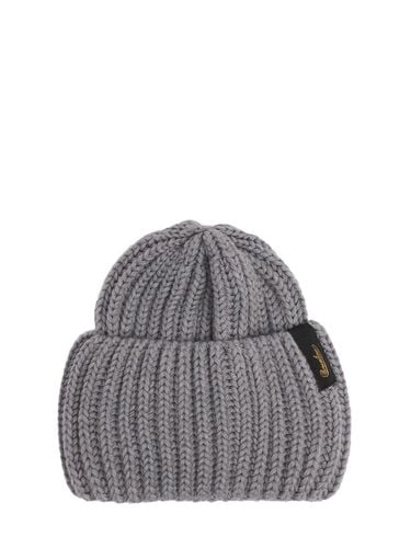 Bell Wool Knit Beanie - BORSALINO - Modalova