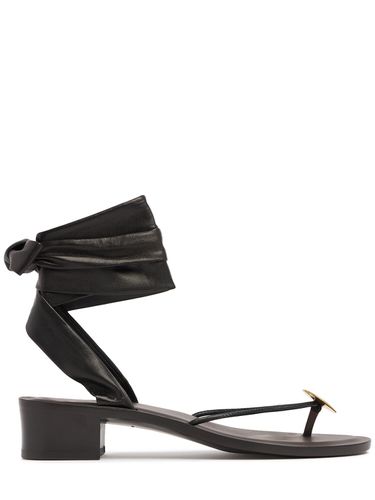 Mm Cord Leather Sandals - THE ROW - Modalova