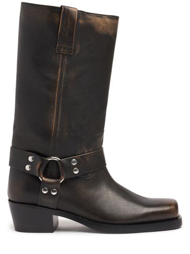 Mm Roxy Leather Boots - PARIS TEXAS - Modalova