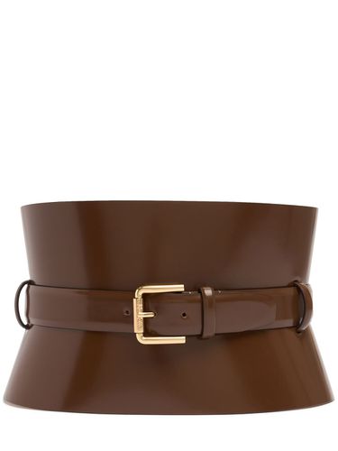 Bustier Leather Belt - MAX MARA - Modalova