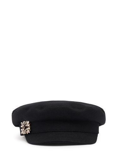 Rv Crystal Broach Sailor Cap - ROGER VIVIER - Modalova