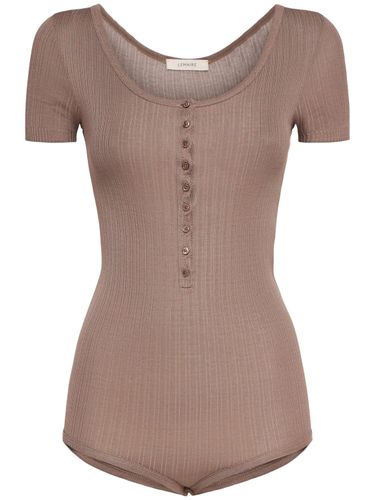 Buttoned Silk Body - LEMAIRE - Modalova