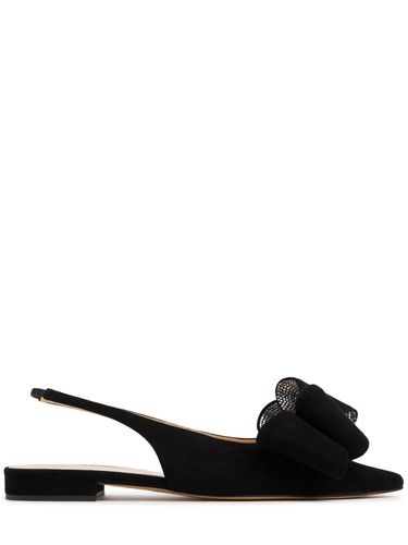 Mm Le Cadeau Suede Slingback Flats - MACH & MACH - Modalova