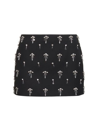 Embellished Silk Blend Skirt - GUCCI - Modalova