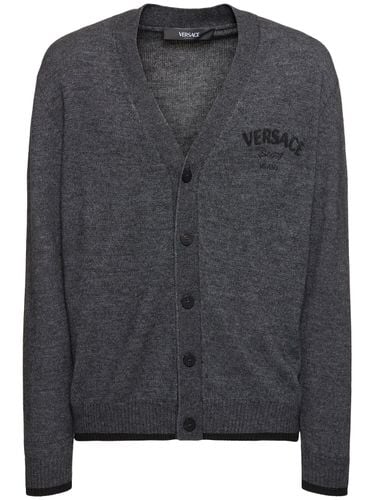 Versace Stamp Cardigan - VERSACE - Modalova