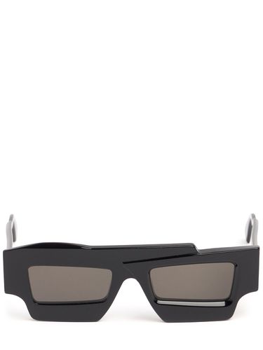 X12 Square Asymmetric Acetate Sunglasses - KUBORAUM BERLIN - Modalova