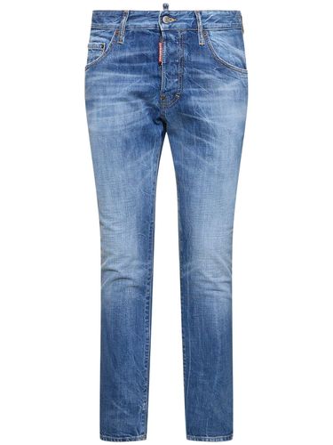 Skater Cotton Denim Jeans - DSQUARED2 - Modalova