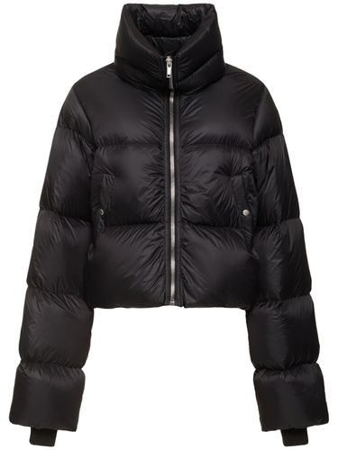 Turtle Nylon Down Jacket - RICK OWENS - Modalova