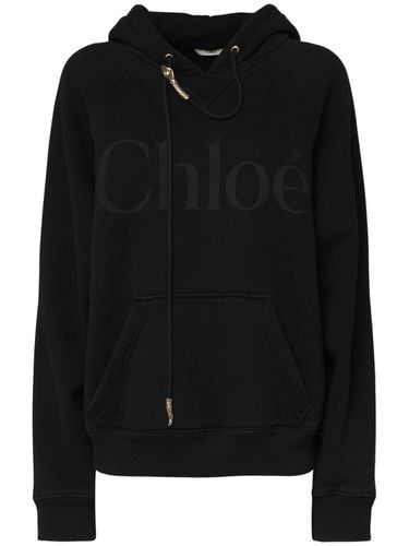 Snake Capsule Cotton Hoodie - CHLOÉ - Modalova