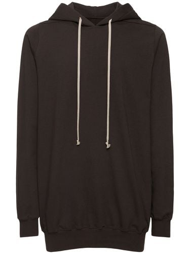 Hoodie Cotton Jersey Sweatshirt - RICK OWENS - Modalova