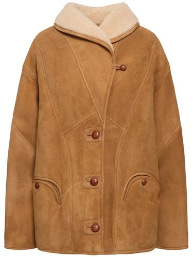 Tatoosh Short Shearling Coat - BLAZÉ MILANO - Modalova