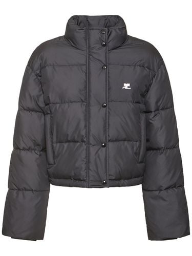 Ac Nylon Puffer Jacket - COURREGES - Modalova