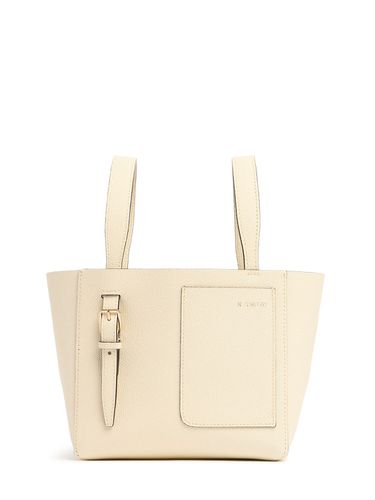 Borsa Mini Bucket In Pelle - VALEXTRA - Modalova