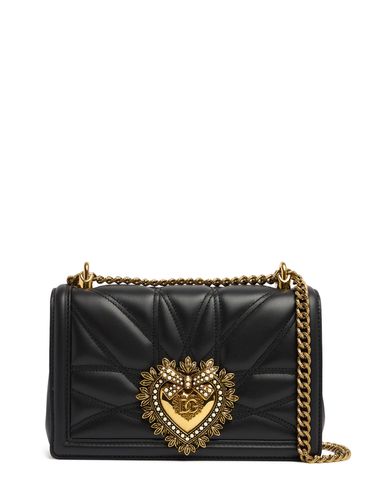 Devotion Leather Shoulder Bag - DOLCE & GABBANA - Modalova