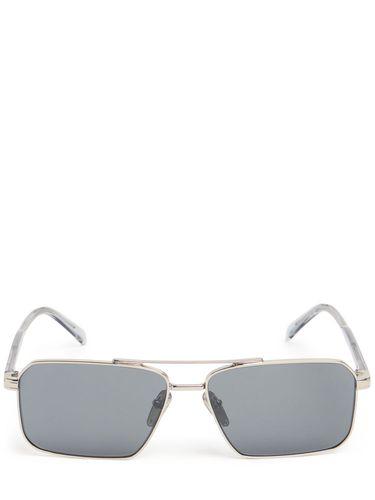 Square Acetate Sunglasses - PRADA - Modalova